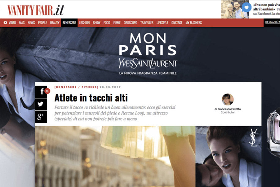VANITY FAIR ITALY: ATLETE IN TACCHI ALTI